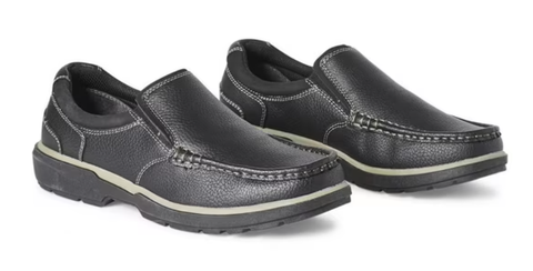 Giày nam da thật DR SCHOLLS MEN'S COMFORT SLIP ON Colour Black - Giày nam xuất khẩu Mỹ, Eu