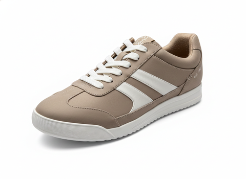 Giày nữ VNXK Naturalizer Women's Medina Lace Up Sneaker Taupe Tan - Giày xuất Mỹ, Âu