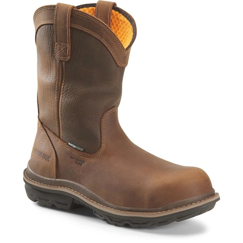 Giày bảo hộ nam, giày đi xe PKL, giày đi phượt da bò thật, chống nước, mũi bọc thép, đế cách điện và chống đinh chính hãng Carolina Mandrel 10