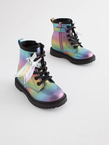 GIÀY BÉ GÁI RAINBOW CỔ CAO – CHÍNH HÃNG NEXT UK