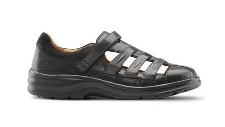 Giày Lười Slip On Nữ Dr. Comfort Women's Breeze Diabetic Shoes - Black - Giày nữ xuất khẩu Âu, Mỹ