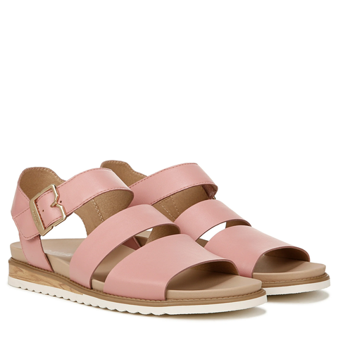 Sandal nữ Dr. Scholl's Womens Island Glow Ankle Strap Sandal Rose Pink - Giày xuất dư Mỹ