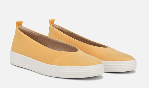 Giày búp bê nữ màu vàng SOUL Naturalizer Womens Neela Slip On Ballet Flats - Giày nữ xuất Mỹ, Âu