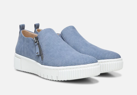 Giày Sneaker Nữ SOUL Turner Slip On Sneaker Blue Synthetic - Giày nữ xuất khẩu Âu, Mỹ