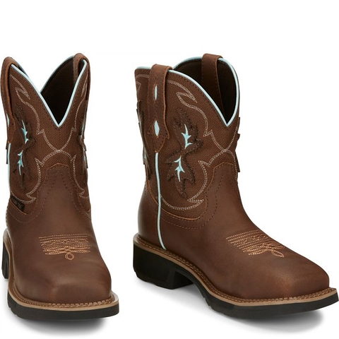 Giày bảo hộ nam, giày đi xe PKL, giày đi phượt da bò thật, chống nước, mũi bọc thép, đế cách điện và chống đinh chính hãng Justin Chisel 8