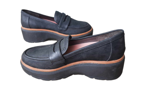 Giày lười nữ da sáp thật Dr. Scholl - Giày da xuất khẩu Mỹ