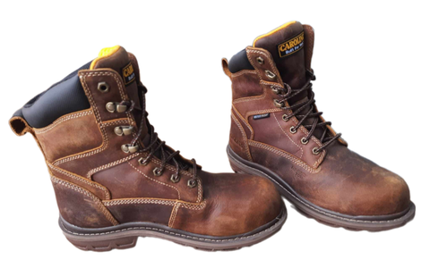 Boots Nam Cao Cổ Da Thật, Chống Nước, Đế Cách Điện Silvanus Steel Toe Waterproof Work Boot
