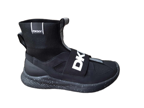 Giày thể thao nữ DKNY  Women's Casual Comfort Stretch cao cổ - Giày nữ xuất khẩu Âu, Mỹ