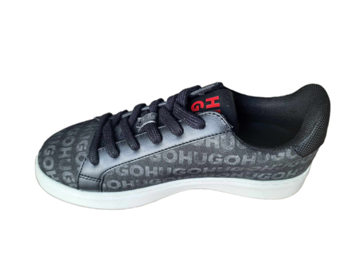 Giày sneaker nữ VNXK Hugo màu đen - Giày nữ xuất dư Âu, Mỹ