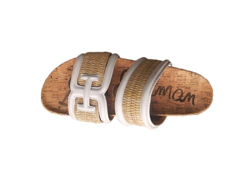 Sandal nữ Sam Edelman Women's Rowan Slide Sandal Light Natural - Giày xuất Mỹ, Âu