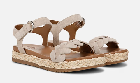 Dép Sandal Nữ Naturalizer Women Neila Casual Ankle Strap Sandal, Color:  Deep Porcelain Leather - Giày nữ xuất khẩu Âu, Mỹ