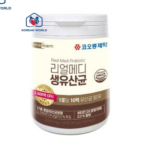 Realdi Lactobacillus - Gói bột uống bổ sung lợi khuẩn và vitamin D
