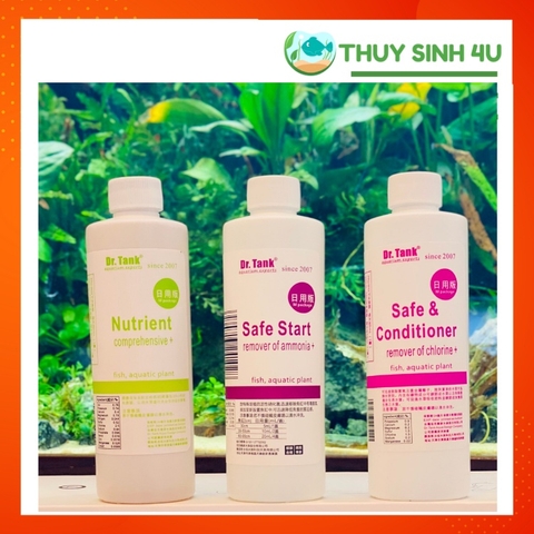 Dr.Tank Safe Start khử Amonia và tăng tốc độ cycle (chai trắng)