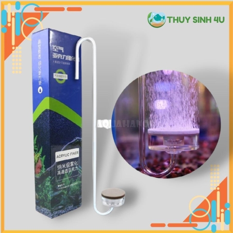 Cốc sủi Oxy siêu mịn Acrylic - Dài