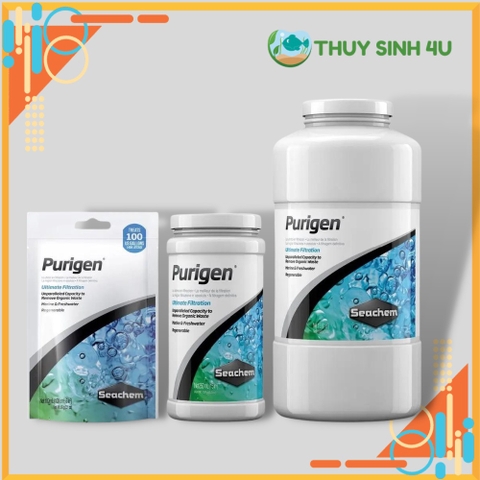 Vật liệu lọc Seachem Purigen làm trong nước và hấp thụ độc tố bể cá