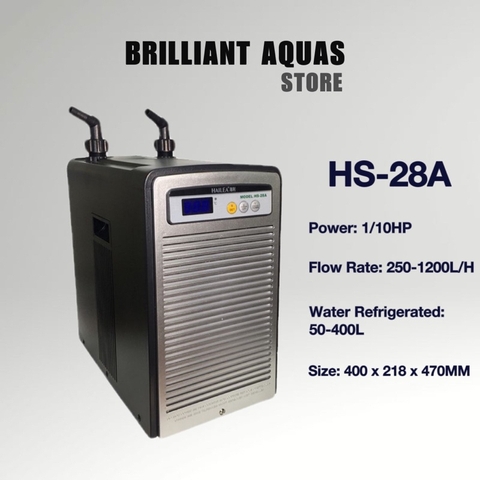 Chiller HS 28A làm mát nước bể thủy sinh