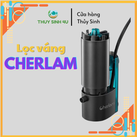 Lọc váng xoay Cherlam thế hệ mới cho bể cá cảnh
