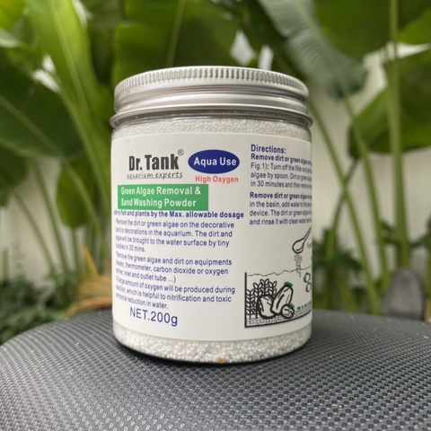 Bột vệ sinh bể cá Dr.Tank xử lý và vệ sinh bể cá siêu việt