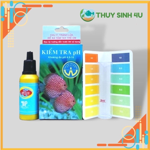Bộ dung dịch đo pH cho cá cảnh thủy sinh giá rẻ