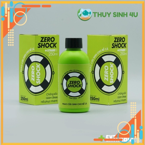 Zero Shock - Khử Clo và chống shock cá cảnh