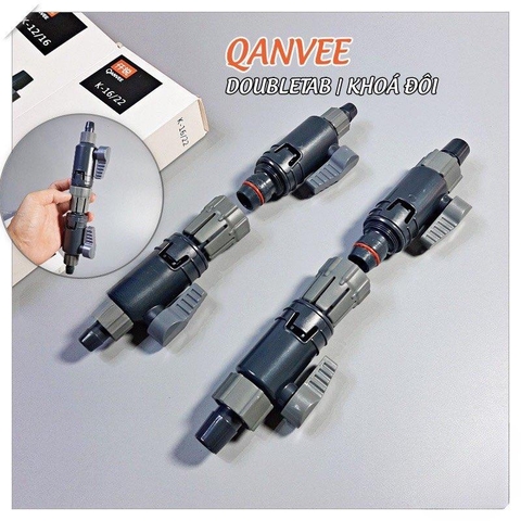 Khóa đôi Double Tab Qanvee hàng cao cấp