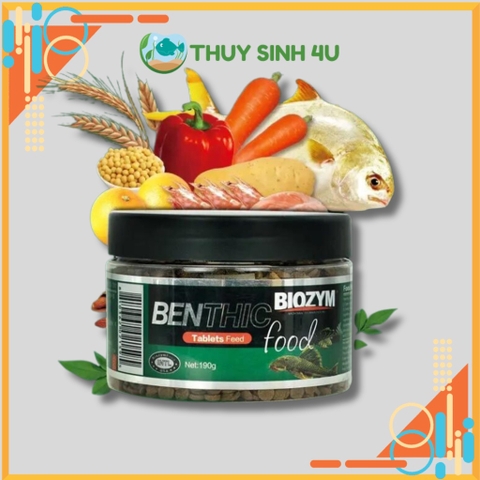 Thức ăn Pleco cao cấp Biozym Benthic Food Sinking Tablets