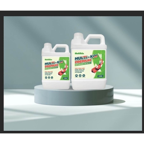 Men vi sinh Multi Koi Premium chuyên dụng cho hồ cá Koi, cá vàng