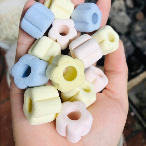 Vật liệu lọc Sứ viên hoa mận (ngẫu nhiên màu) cho bể thủy sinh cá cảnh