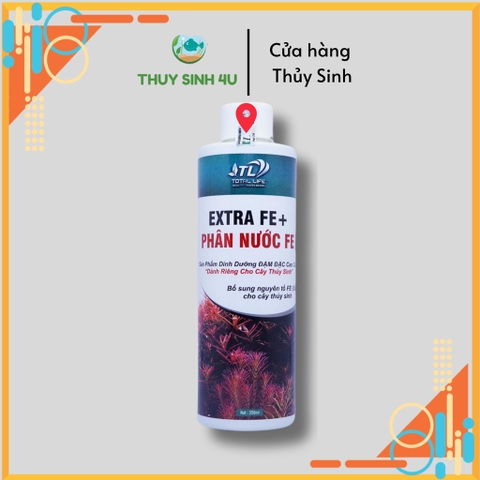 Phân nước FE (Sắt) TL - Extra FE cho cây thủy sinh