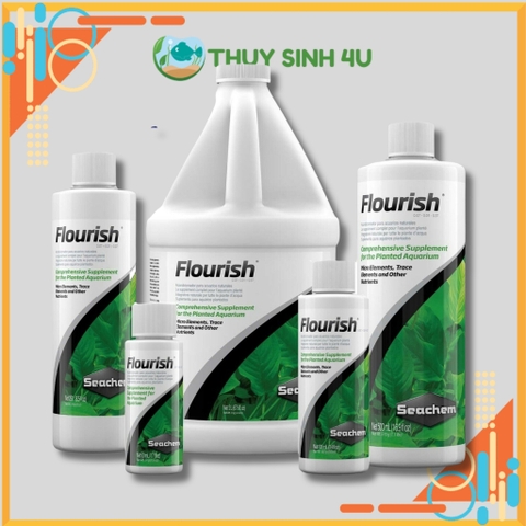 Phân nước Seachem Flourish – Phân nước thủy sinh tổng hợp