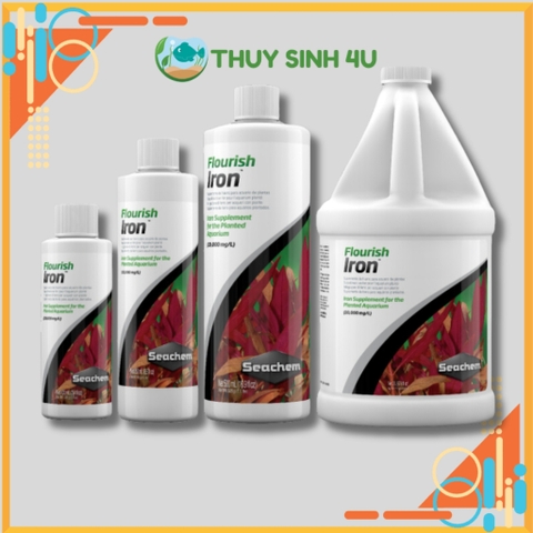 Seachem Iron - phân nước bổ sung Sắt (Fe) cho bể thủy sinh