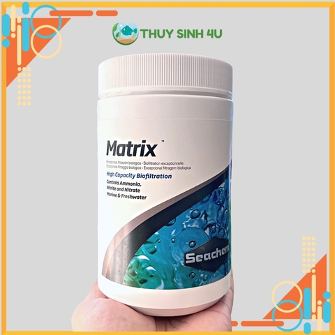 Vật liệu lọc Matrix Seachem cho hệ thống lọc bể cá thủy sinh