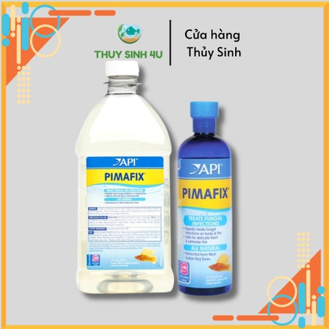 Thuốc API Pimafix chữa bệnh nấm trắng cá, thối vây, thối thân cá cảnh