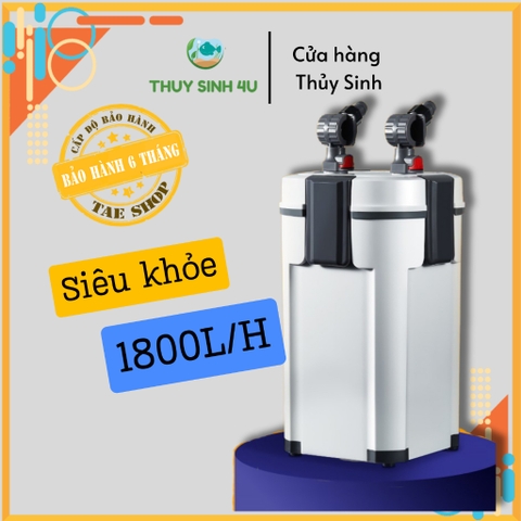 Lọc thùng JINWA (FTA) siêu mạnh - có sẵn hút đáy và lọc váng