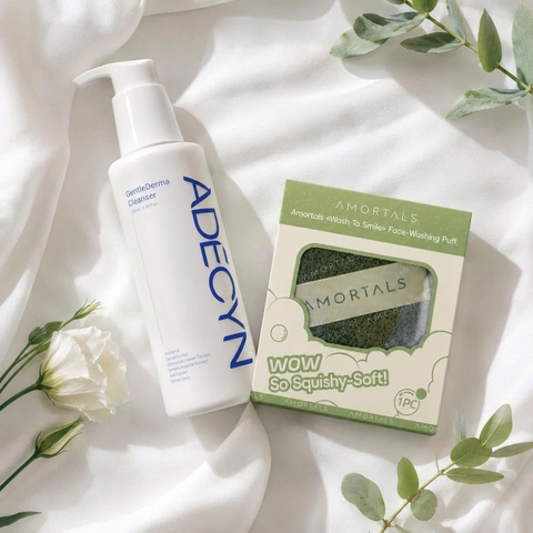 Sữa rửa mặt ADECYN GENTLE DERMA CLEANSER - CHƯƠNG TRÌNH MUA 1 TẶNG 1