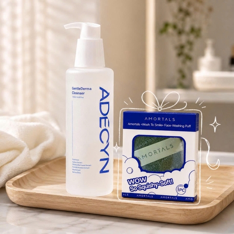 Sữa rửa mặt ADECYN GENTLE DERMA CLEANSER - CHƯƠNG TRÌNH MUA 1 TẶNG 1
