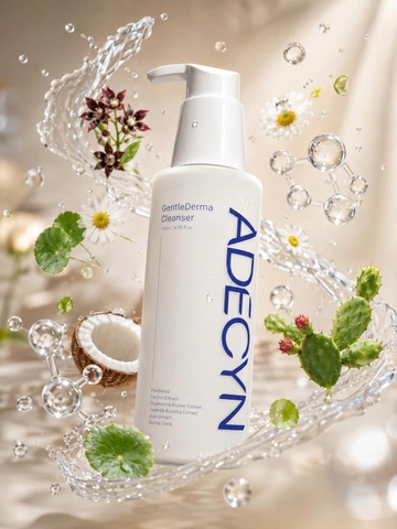 Sữa rửa mặt ADECYN GENTLE DERMA CLEANSER - CHƯƠNG TRÌNH MUA 1 TẶNG 1