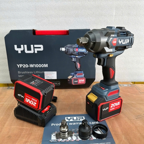 Máy siết bulong dùng pin YUPAI YP20 W1000M