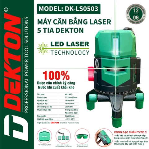 Máy laser DEKTON DK-LS0503