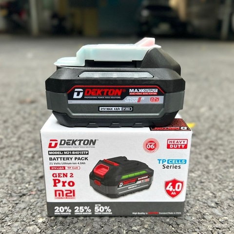Pin 21V 4.0Ah DEKTON M21-B4015TP