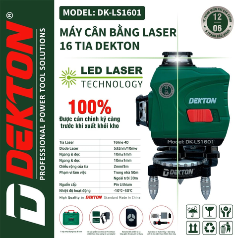 Máy laser DEKTON DK-LS1601