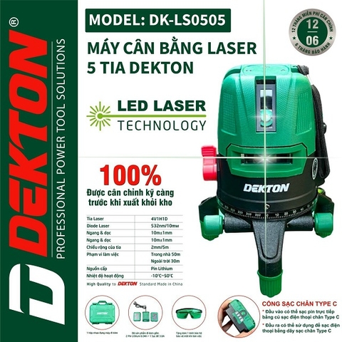 Máy laser DEKTON DK-LS0505