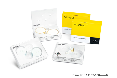 Màng lọc Cellulose Acetate (CA) SARTORIUS Ø 47mm lỗ lọc 0.2um (hộp 100 tờ)
