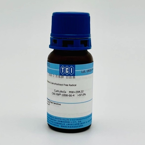 Chất thử thí nghiệm: 2,2-Diphenyl-1-picrylhydrazyl (DPPH 95%; Cas 1898-66-4)