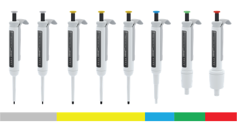 INNOTEG Pipettes  0.5 – 10 μL