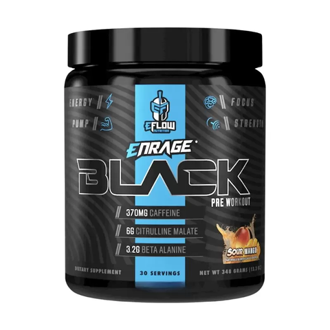 Eflow Nutrition Enrage Black 30 Servings