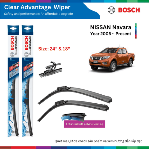 Bộ gạt mưa BOSCH Clear Advantage 24