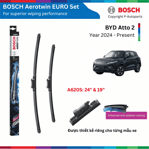 Bộ gạt mưa BOSCH AeroTwin 24