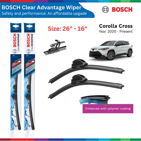 Bộ gạt mưa BOSCH Clear Advantage 26