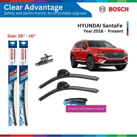 Bộ gạt mưa BOSCH Clear Advantage 26